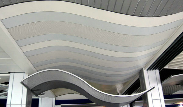 曲面造型铝板天花