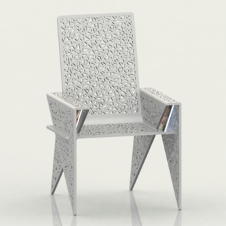 镂空铝板椅子4